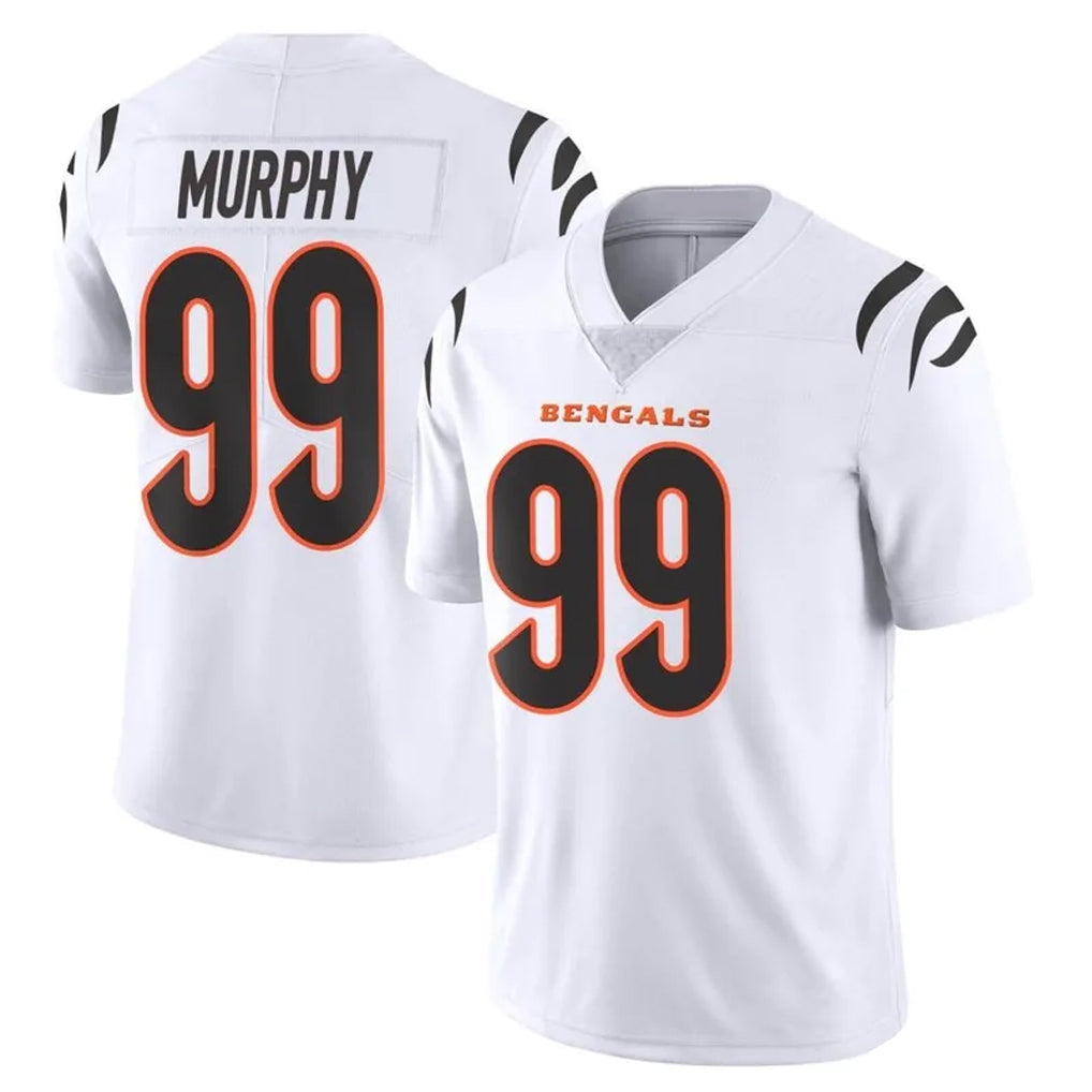 C.Bengals #99 Myles Murphy Player White Vapor Untouchable Limited Home Game Hdoa Stitched Jerseys