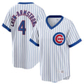 C.Cubs #4 Pete Crow-Armstrong Player White T-shirt Cooperstown Collection Limited Hdoa Stitched Jerseys