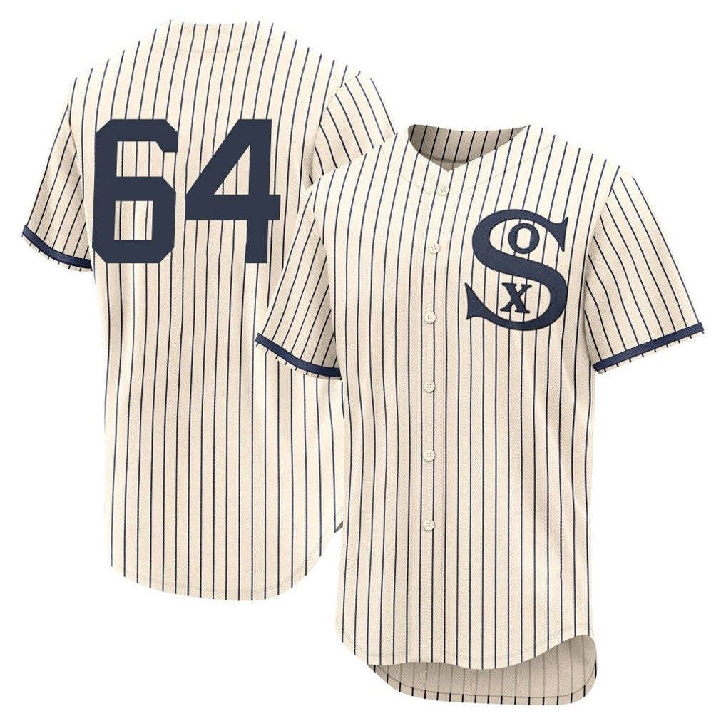 C.White Sox #64 Shane Smith Player Cream Field of Dreams Limited Elite Home Hdoa Stitched Jerseys