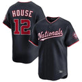 W.Nationals #12 Brady House Player Navy Alternate Limited Game Hdoa Stitched Jerseys