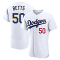 LA.Dodgers #50 Mookie Betts Player Gold White 2026 Collection Stadium Limited Elite Hdoa Stitched Jerseys