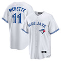 T.Blue Jays #11 Bo Bichette Player White Home Limited Hdoa Stitched Jerseys