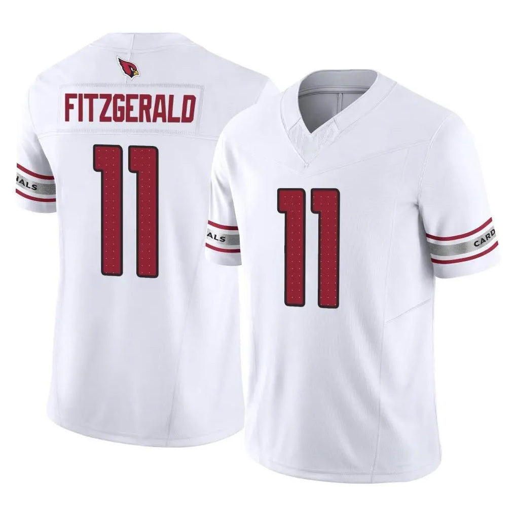 A.Cardinals #11 Larry Fitzgerald Player White Vapor F.U.S.E. Limited Home Game Hdoa Stitched Jerseys