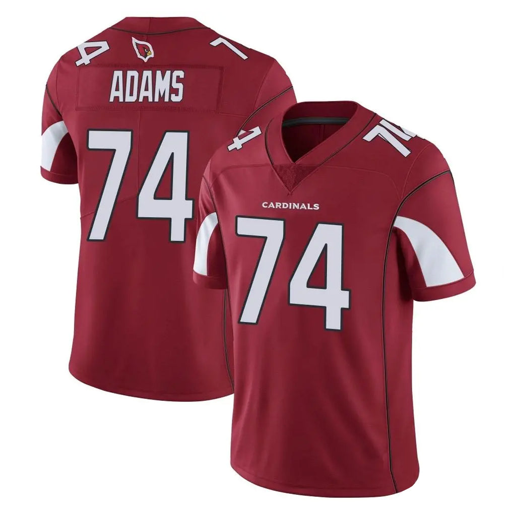 A.Cardinals #74 Isaiah Adams Player Cardinal Vapor Limited Home Game  Hdoa Stitched Jerseys
