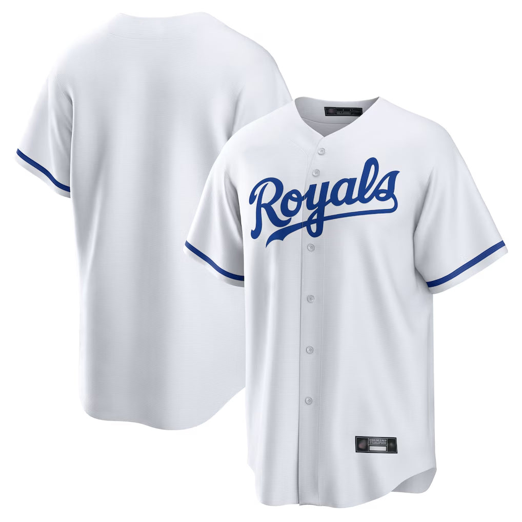 KC.Royals ## Royals Blank Player White Home Game Hdoa Stitched Jerseys