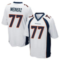 D.Broncos #77 Quinn Meinerz Player White Game Hdoa Stitched Jerseys