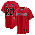 C.Guardians #23 Bo Naylor Player Red Home Game Hdoa Stitched Jerseys