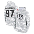 C.Bengals #97 Dexter Lawrence II Player Arctic Camo Salute to Service Pullover Hoodie Limited Hdoa Stitched Jerseys