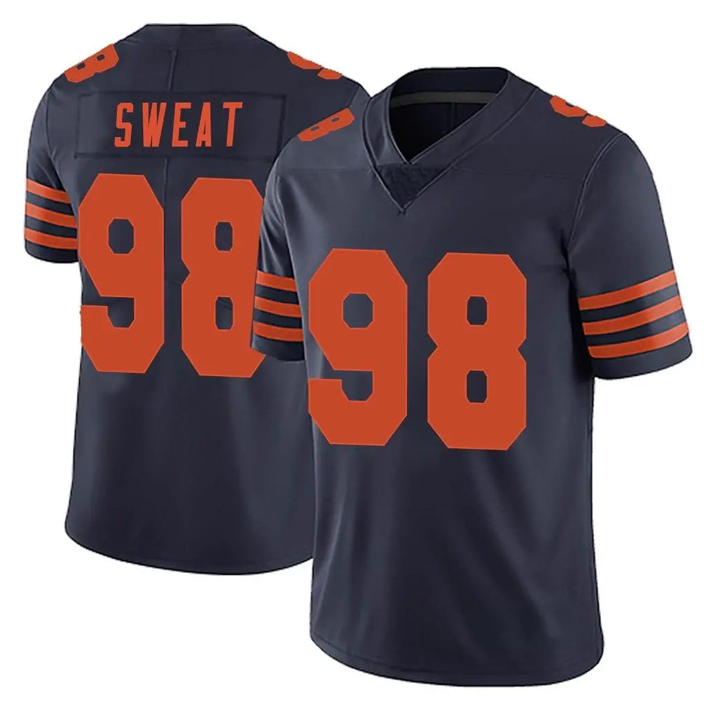 C.Bears #98 Montez Sweat Player Navy Blue Alternate Vapor Untouchable Limited Hdoa Stitched Jerseys
