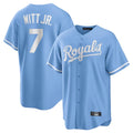KC.Royals #7 Bobby Witt Jr. Player Light Blue Home Game Hdoa Stitched Jerseys