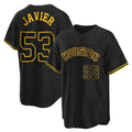 H.Astros #53 Cristian Javier Player Snake Skin City Home Game Hdoa Stitched Jerseys