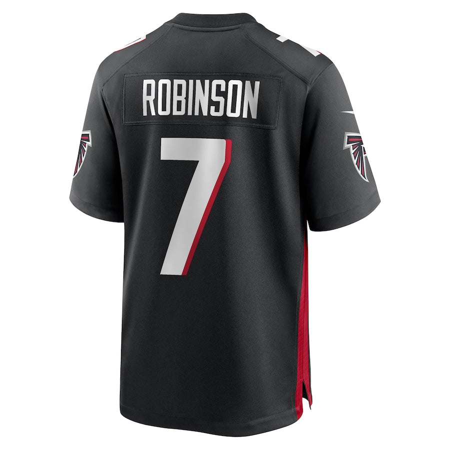 A.Falcons #7 Bijan Robinson Player Black Game Home Hdoa Stitched Jerseys