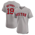 B.Red Sox #19 Roman Anthony Player Gray Road Limited Elite Home Game Hdoa Stitched Jerseys