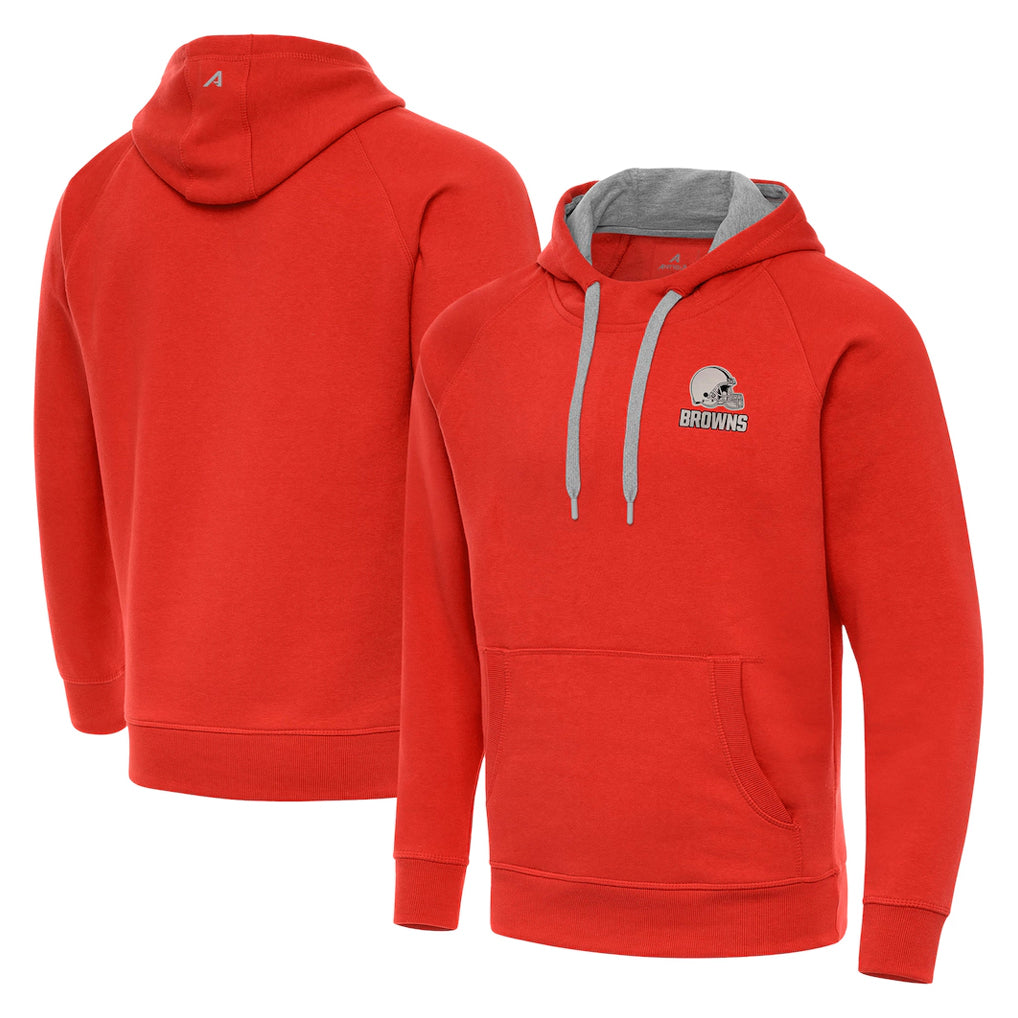 C.Browns ## Browns Blank Player Orange Brushed Carbon Pullover Hoodie Limited Hdoa Stitched Jerseys