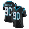 C.Panthers #90 Julius Peppers Player Black Vapor Untouchable Limited Game Hdoa Stitched Jerseys