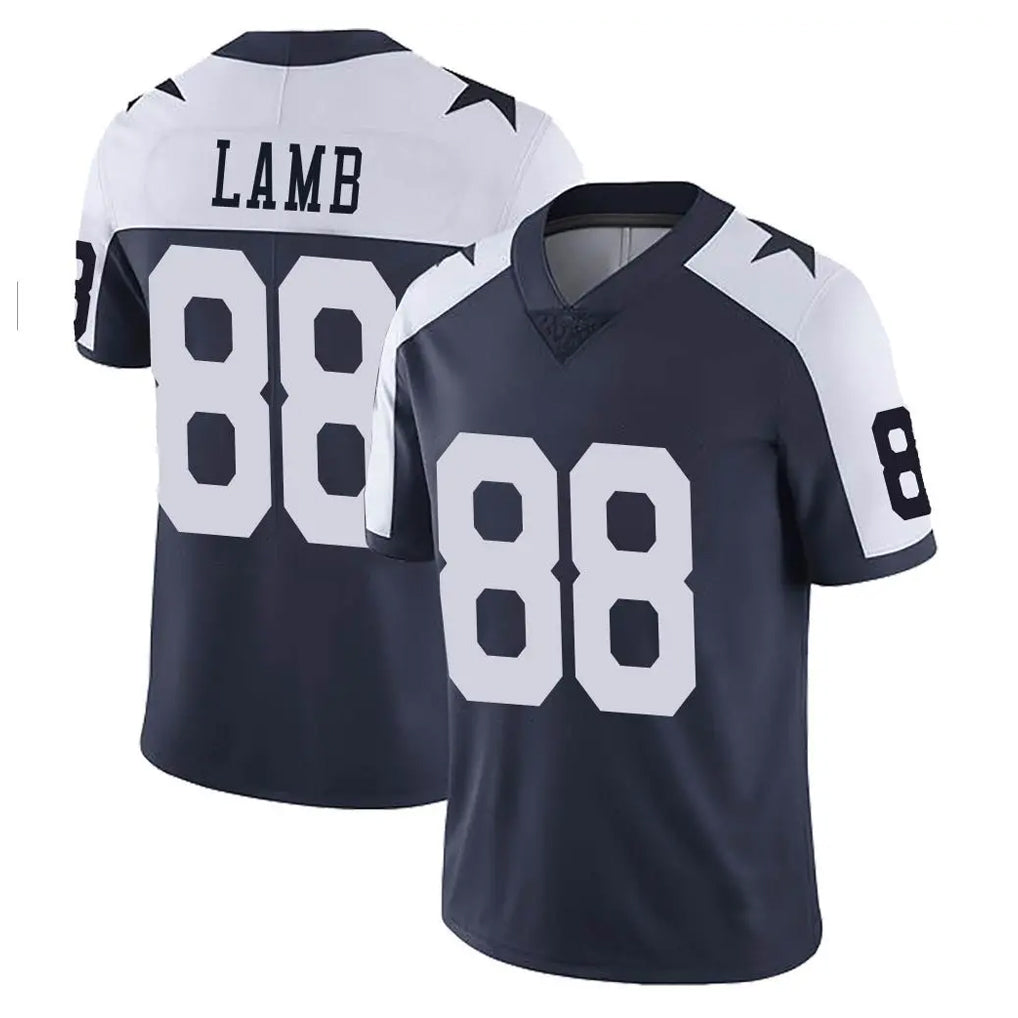 D.Cowboys #88 CeeDee Lamb Player Navy-White Limited Alternate Vapor Untouchable Home Game Hdoa Stitched Jerseys