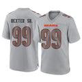 C.Bears #99 Gervon Dexter Sr. Player Gray Atmosphere Fashion Game Hdoa Stitched Jerseys