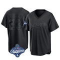 LA.Dodgers #23 Kyle Tucker Player Black World Series Meet Pitch Fashion T-shirt Hdoa Stitched Jerseys
