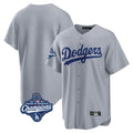 LA.Dodgers ## Dodgers Blank Player Gray Game Home World Series Meet Hdoa Stitched Jerseys