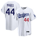 LA.Dodgers #44 Andy Pages Player White Home Game Hdoa Stitched Jerseys