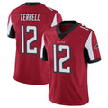 A.Falcons #12 Avieon Terrell Player Red Color Vapor Untouchable Limited Home Game Hdoa Stitched Jerseys