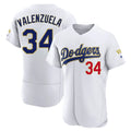 LA.Dodgers #34 Fernando Valenzuela Player Gold White 2026 Collection Stadium Limited Elite Hdoa Stitched Jerseys