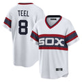 C.White Sox #8 Kyle Teel Player White T-shirt Home Game Hdoa Stitched Jerseys
