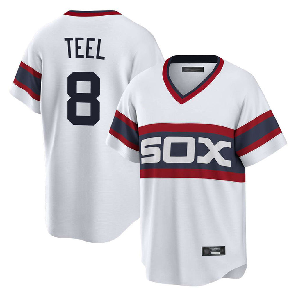 C.White Sox #8 Kyle Teel Player White T-shirt Home Game Hdoa Stitched Jerseys