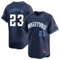 C.Cubs #23 Ryne Sandberg Player Navy City Connect Limited Home Hdoa Stitched Jerseys