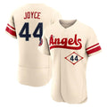 LA.Angels #44 Ben Joyce Player Cream City Connect Limited ELite Home Hdoa Stitched Jerseys