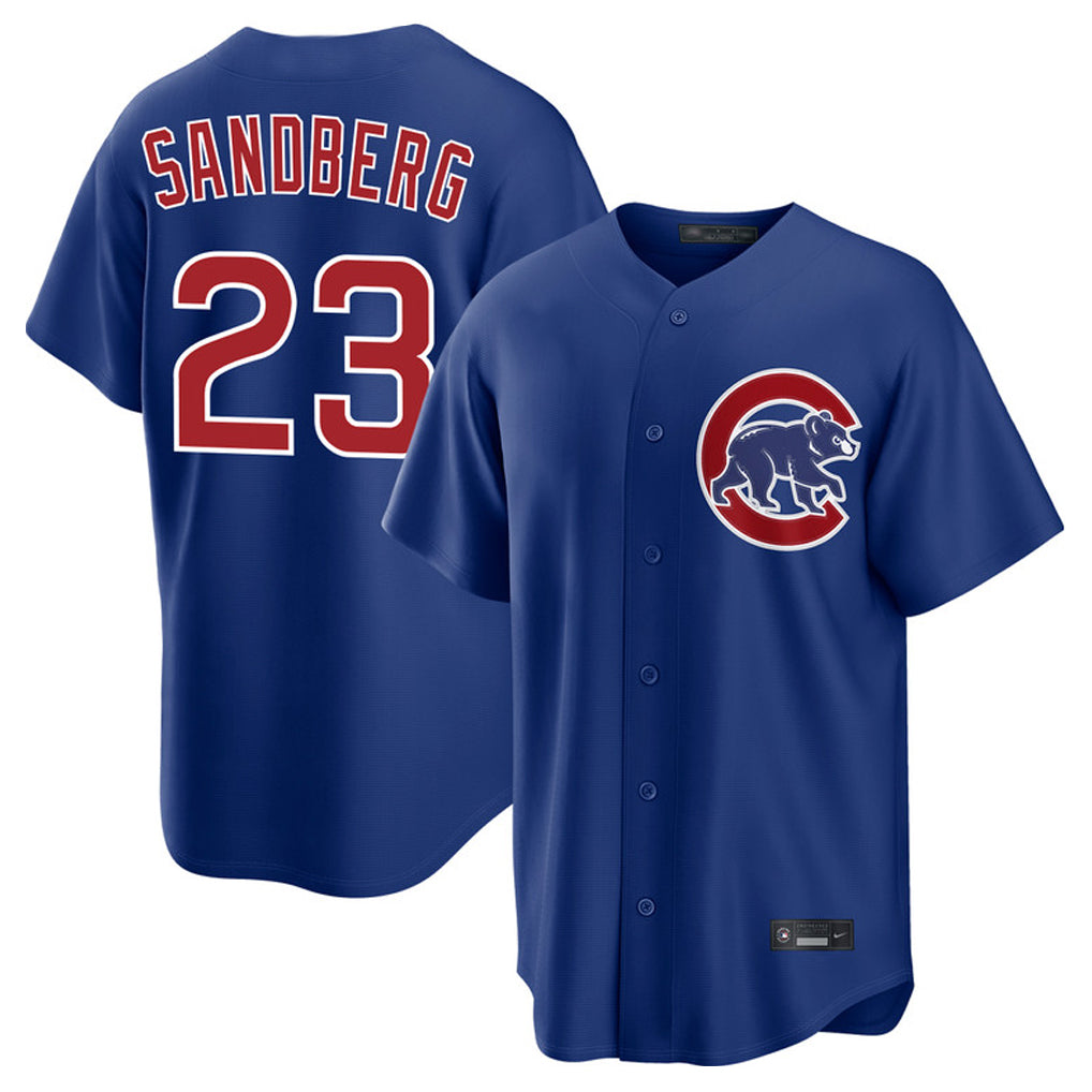 C.Cubs #23 Ryne Sandberg Player Royal Home Game Hdoa Stitched Jerseys