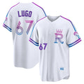 KC.Royals #67 Seth Lugo Player White 2026 City Connect Limited Home Hdoa Stitched Jerseys