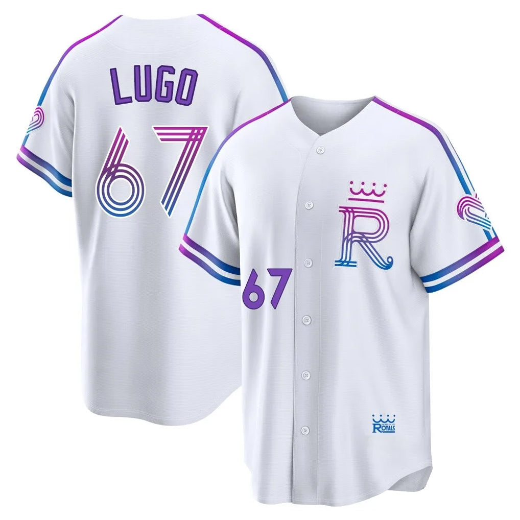 KC.Royals #67 Seth Lugo Player White 2026 City Connect Limited Home Hdoa Stitched Jerseys