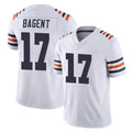 C.Bears #17 Tyson Bagent Player White Classic Vapor Limited Home Game Hdoa Stitched Jerseys