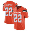 C.Browns #22 Dylan Sampson Player Orange Alternate Vapor Untouchable Limited Home Game Hdoa Stitched Jerseys