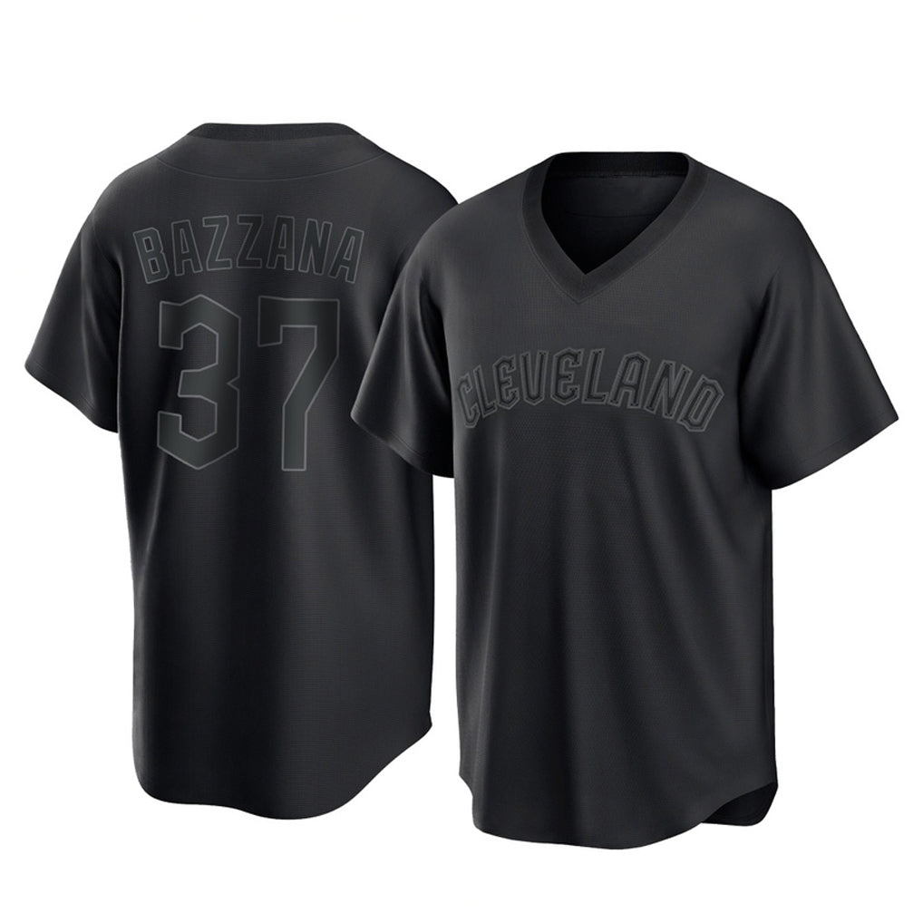 C.Guardians #37 Travis Bazzana Player Black T-shirt Home Game Hdoa Stitched Jerseys