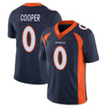 D.Broncos #0 Jonathon Cooper Player Navy Vapor Untouchable Limited Game Hdoa Stitched Jerseys