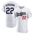 LA.Dodgers #22 Clayton Kershaw Player Gold White 2026 Collection Stadium Limited Elite Hdoa Stitched Jerseys