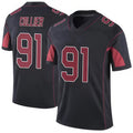 A.Cardinals #91 L.J. Collier Player Black Vapor Limited Elite Hdoa Stitched Jerseys