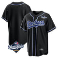 LA.Dodgers ## Dodgers Blank Player Black Carbon Limited Home World Series Hdoa Stitched Jerseys