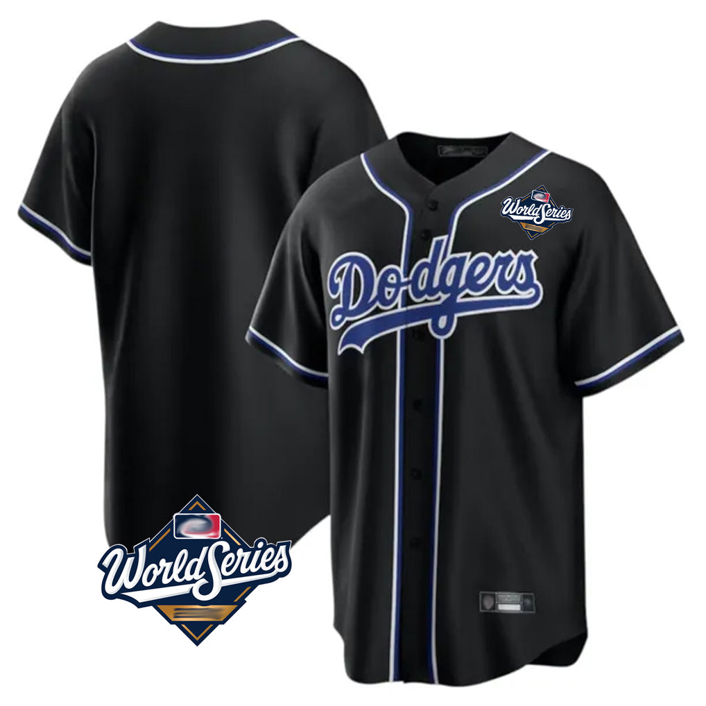 LA.Dodgers ## Dodgers Blank Player Black Carbon Limited Home World Series Hdoa Stitched Jerseys