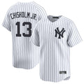NY.Yankees #13 Jazz Chisholm Jr Player White Limited Home Hdoa Stitched Jerseys