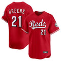 C.Reds #21 Hunter Greene Player Red Home Limited Hdoa Stitched Jerseys