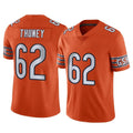 C.Bears #62 Joe Thuney Player Orange Alternate Vapor Limited Home Game Hdoa Stitched Jerseys