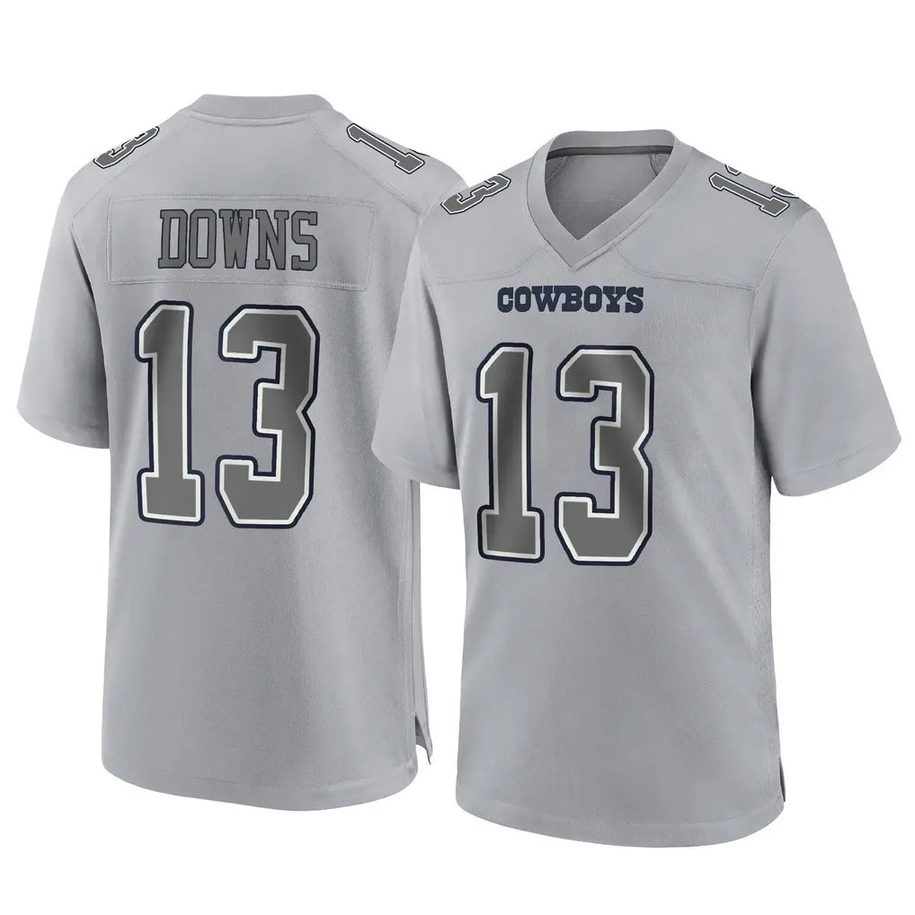 D.Cowboys #13 Caleb Downs Player Gray Atmosphere Fashion Home Game Hdoa Stitched Jerseys