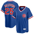 C.Cubs #25 Mois¨¦s Ballesteros Player Royal T-shirt Cooperstown Collection Limited Hdoa Stitched Jerseys