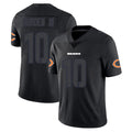 C.Bears #10 Luther Burden III Player Black Impact Limited Game Hdoa Stitched Jerseys