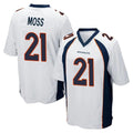 D.Broncos #21 Riley Moss Player White Game Hdoa Stitched Jerseys