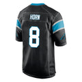 C.Panthers #8 Jaycee Horn Player Black Game Hdoa Stitched Jerseys