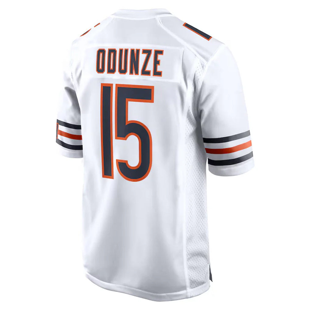 C.Bears #15 Rome Odunze Player White Home Game Hdoa Stitched Jerseys